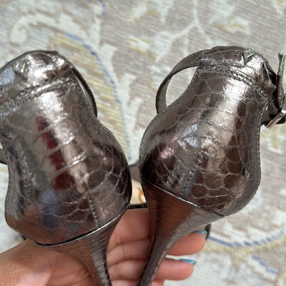 Sam Edelman Women's Eleanor Pewter Boa Print Pump Size 7 - Picture 9 of 10